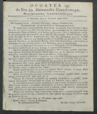 dziennik urzedowy woj.sandomierskiego 1830-49-dod2-00001